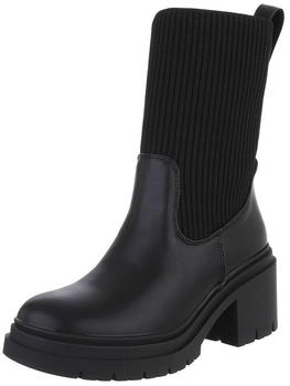 Ital Design Chelsea Boots 3771 schwarz