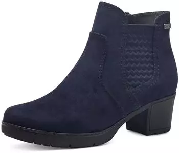 Jana Shoes Damen Stiefelette 8-26489-43 dunkelblau