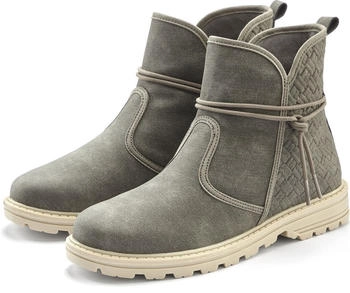 Vivance Dreams Stiefelette 'Boots Stiefel' grau Vivance Dreams Stiefelette 'Boots Stiefel' grau