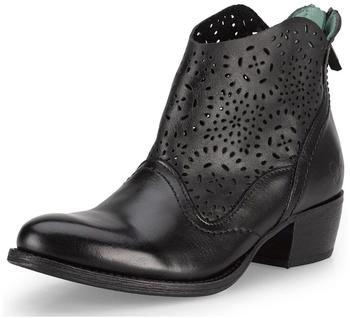 Felmini Leder Stiefelette schwarz