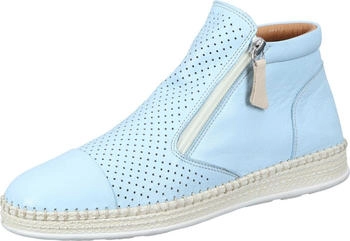 Manitu Stiefelette hellblau blau