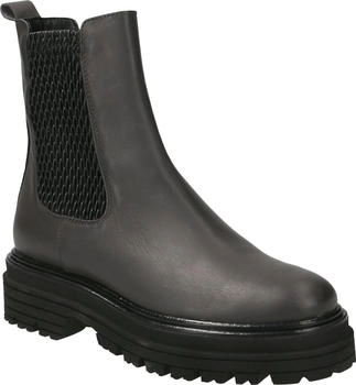 Maripè Stiefelette MILA Glattleder grau