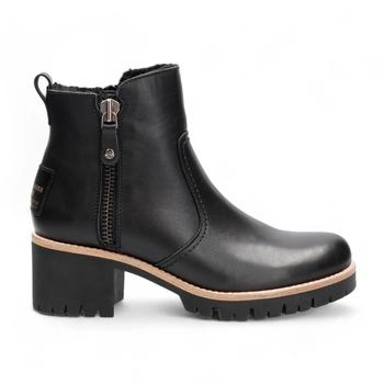 Panama Jack Trav B2 Leder-Stiefeletten schwarz