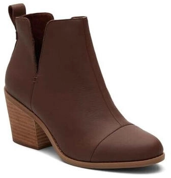TOMS Shoes Everly Cutout Stiefelette kastanienleder