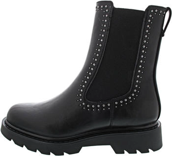 Tamaris Chelsea Boots Blockabsatz 001 schwarz