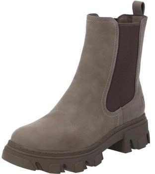 Palado Palado Chelsea Boots Damen Caprera Kunstleder-Stiefeletten grau