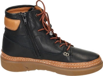 Manitu Stiefeletten aus echtem Leder schwarz