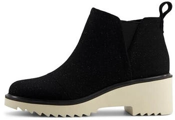 TOMS Shoes Maude Mode-Stiefel schwarzer schimmernder Körper