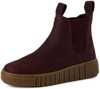 Tamaris Chelsea-Stiefel Bordeaux 1-25403-43