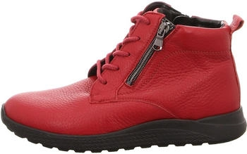 Waldläufer Damen Stiefelette rot