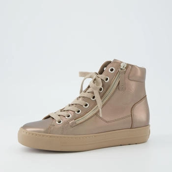 Paul Green Mid-Sneaker Schuhe taupe braun metallic 4024