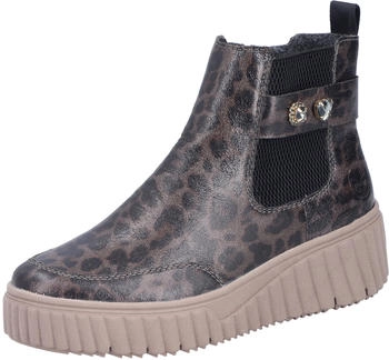 Rieker Women's Boots grau/schwarz