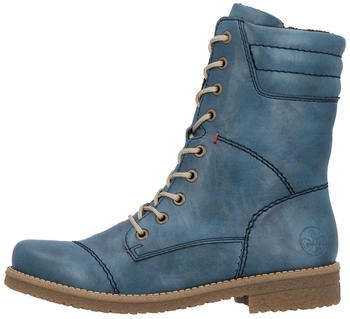Rieker Lace-up Ankle Boot Cold Lining (73570) blau