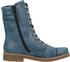 Rieker Lace-up Ankle Boot Cold Lining (73570) blau