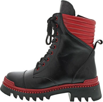 2Go Shoe 8095-501 Fashion Boots schwarz/rot