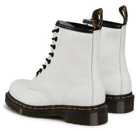Dr. Martens Leather Boots weiß