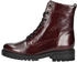 Gabor Leather Ankle Boot rot lack
