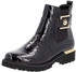 Remonte Dorndorf Chelsea Boots gold/schwarz