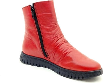 Gemini Ankle Boot with Buttons and Sporty Sole (033503) rot