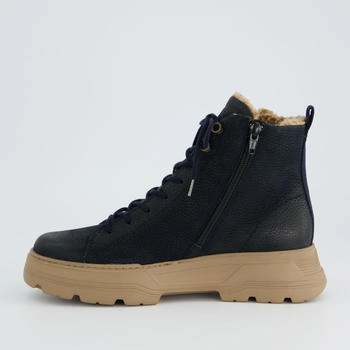 Paul Green Nubuck Leather Ankle Boot ocean