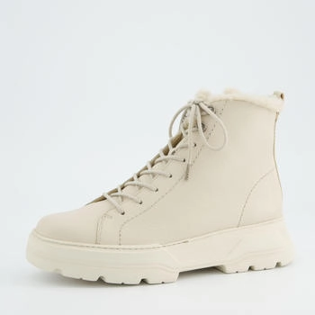 Paul Green Lace-up Ankle Boot beige