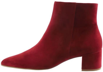 Högl Veloursleder Stiefelette weinrot