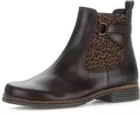 Gabor Chelseaboots, Blockabsatz, Stiefelette, Businessmode mit Stretcheinsatz
