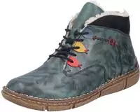 Rieker Winterboots Schn&uuml;rboots, Stiefelette mit gepolstertem Schaftrand