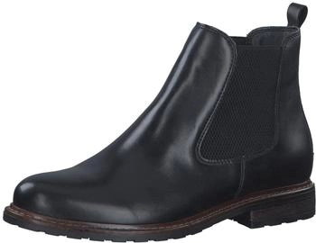 Tamaris Ladies Boot schwarz leder