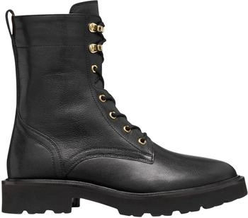 Geox Lace-up Ankle Boots, Block Heel schwarz