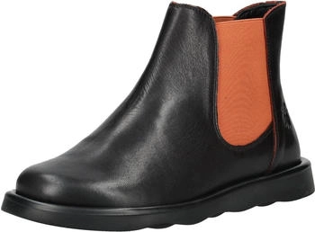 Fly London Ankle Boot schwarz/rot