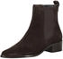 Paul Green Leather/Textile Ankle Boot braun
