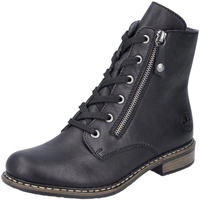 Rieker Stiefelette Schn&uuml;rstiefelette, Schn&uuml;rboots mit Rei&szlig;verschluss an der