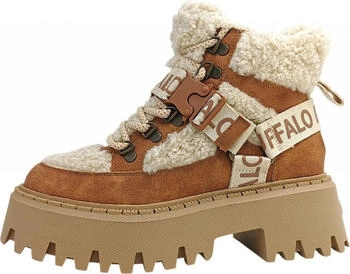 Buffalo Aspen Com Mid Lace-up Boots