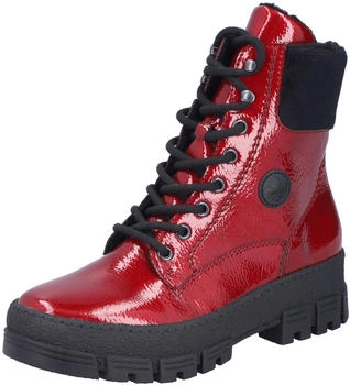 Rieker Y0220 Biker Boot fire/schwarz