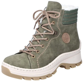 Rieker Winter Boots with Side Label gr&uuml;n