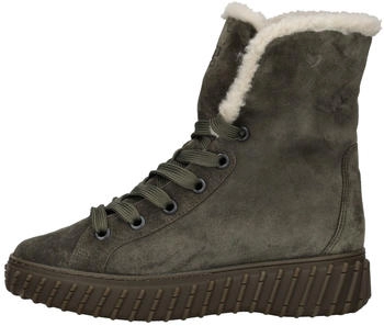 Paul Green Suede Ankle Boot olive