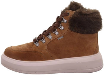 Legero Stiefelette Veloursleder Schn&uuml;rstiefelette saddle braun