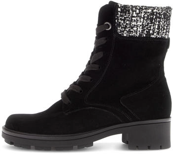 Gabor 71.771.14 Boots schwarz/wei&szlig;