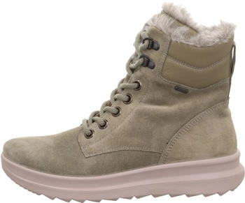Legero Ankle Boot Nubuck Leather Lace-up Boot hellgrün