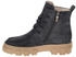 Paul Green Stiefelette Nubukleder Schnürstiefelette
