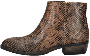 Lazamani Leather Cowboy Ankle Boot biscuit