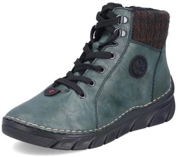 Rieker Winter Boots Lace-up Boots, Ankle Boot with Inner Zipper