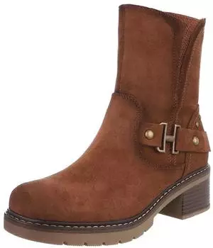 Ital Design Ankle Boots kastanienbraun