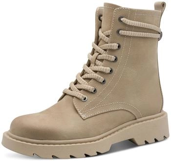 Tamaris Lace-up Ankle Boot beige