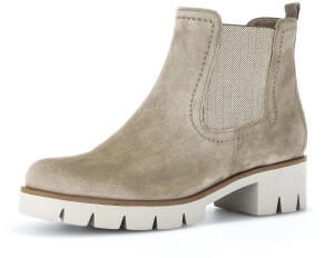 Gabor Chelsea Boots Rough Leather beige