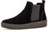 Gabor Chelseaboots Plateau Ankle Boot Slip-on Shoe with subtle contrast stitching schwarz
