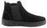 Gabor Chelseaboots Plateau Ankle Boot Slip-on Shoe with subtle contrast stitching schwarz