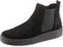 Gabor Chelseaboots Plateau Ankle Boot Slip-on Shoe with subtle contrast stitching schwarz
