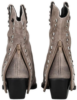 Lazamani Leather Ankle Boots Biker Boots fango